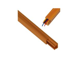 Kanał Kablowy Korytko Elektroinstalacyjny MKE 11x15mm Drewno Jasne 2m 1szt.