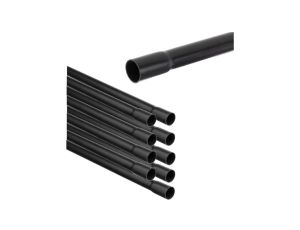 Rura Kielichowa Elektroinstalacyjna Sztywna Śr. 32mm Czarna 2m 20mb Czarna
