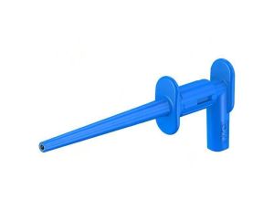 Chwytak pomiarowy cęgowy 1A niebieski 300V 2mm Dł.całk: 75mm 65.9187-23