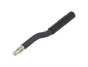 Adapter czarny 25A banan 4mm gniazdo 24.0164-21