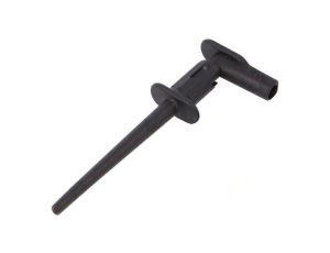 Chwytak pomiarowy cęgowy 1A czarny 300V 2mm Dł.całk: 75mm 65.9187-21