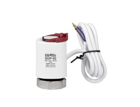 Siłownik termoelektryczny M28x1,5 NC 230V AC SOP-02 THL10000033-WUN