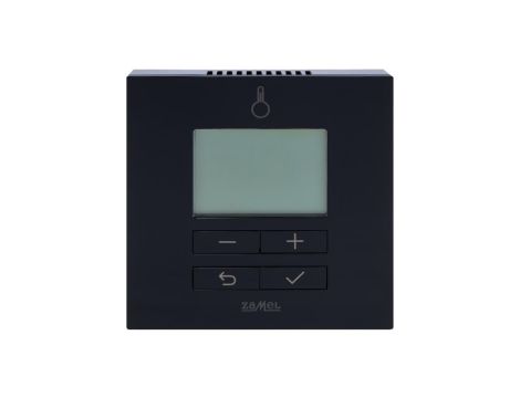 Regulator temperatury dobowy bateryjny radiowy LBW-22 czarny EXL10000073-WUN