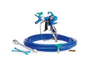 GRACO STANOWISKO MALARSKIE PISTOLET CONSTRACTOR PC + WĄŻ BLUEMAX II 3/16 + DYSZE FFLP 213 FFLP 312