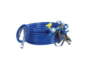 GRACO STANOWISKO MALARSKIE PISTOLET CONSTRACTOR PC COMPACT + WĄŻ BLUEMAX II 1/4 x 15m + KOŃCÓWKA BICZOWA 3/16 x 1,4m + DYSZA 517