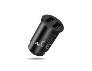 Ładowarka samochodowa everActive CC-25 dwa gniazda USB 12W