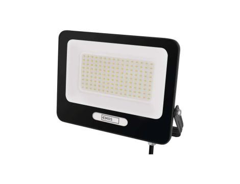 Naświetlacz LED GLARO 100W, czarny, IP65, 10000 lm, neutralna biel ZS2254B