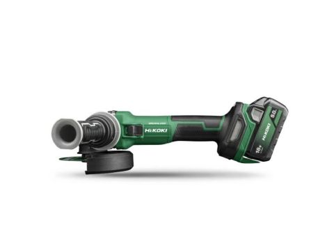 HIKOKI SZLIFIERKA KĄT. 18V 125mm G1813DVE WQZ 2x5,0Ah BL REG.OBR. HSC