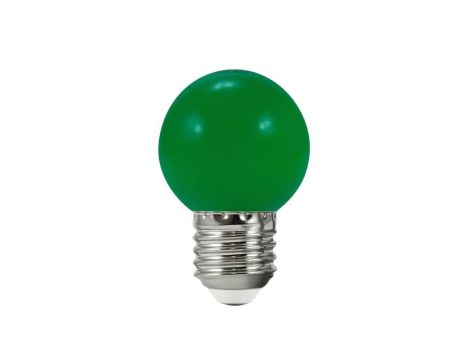 2PAK Żarówka E27 G45 ZIELONA do girlandy party 36V Goldlux
