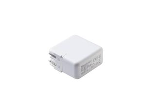 Zasilacz wtyczkowy typ USB-C 60W 5V/3A, 9V/3A, 12V/3A, 15V/3A, 20V/3A SYS1621-UAW-C 60 biały