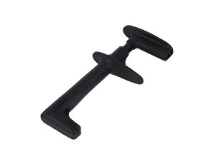 Chwytak pomiarowy krokodylkowy 32A 1kVDC czarny 4mm 66.9435-21