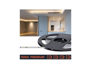 Taśma LED Premium slim 12V 60led/m SMD2835 5.2W/m 4000K IP20 500lm/m 4mm CRI80 PL5Y 5m