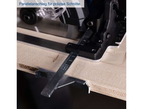 Bezszczotkowa pilarka tarczowa BC-HCS165-X 20 V IXES Scheppach - 5