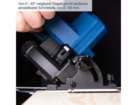 Bezszczotkowa pilarka tarczowa BC-HCS165-X 20 V IXES Scheppach - 6