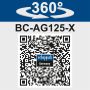 Bezszczotkowa szlifierka kątowa BC-AG125-X 20 V IXES Scheppach - 4