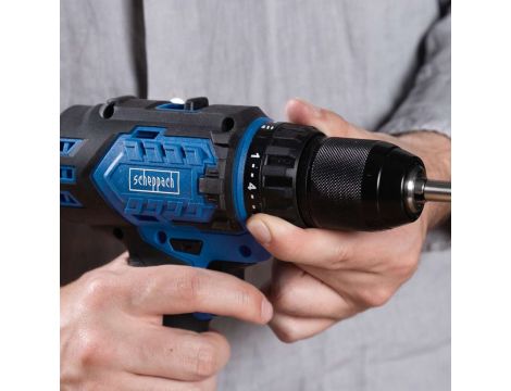 Bezszczotkowa wiertarko-wkrętarka BC-DD60-X 20 V IXES Scheppach - 6