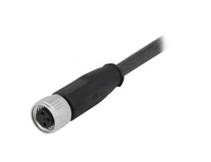 Złącze M8 żeńskie proste 2m 3-PIN 21348100388020