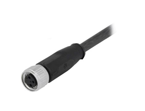 Złącze M8 żeńskie proste 2m 3-PIN 21348100388020