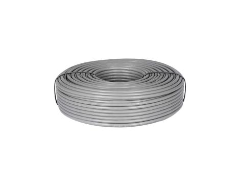 Kabel teleinformatyczny F/UTP kat.6 wewnętrzny Eca PVC szary NEKU /100m/