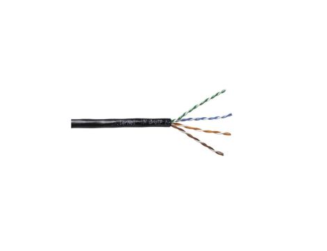 Kabel EmiterNet zewnętrzny żelowany PE UTP (U/UTP) kat.5e, drut 4x2x0,5 PE+GEL K/EMITERNET-UTP5EOut-GEL. /305m/