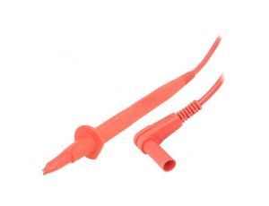 Przewód pomiarowy 20A Dł: 1m czerwony Pokrycie: niklowany 66.9007-10022