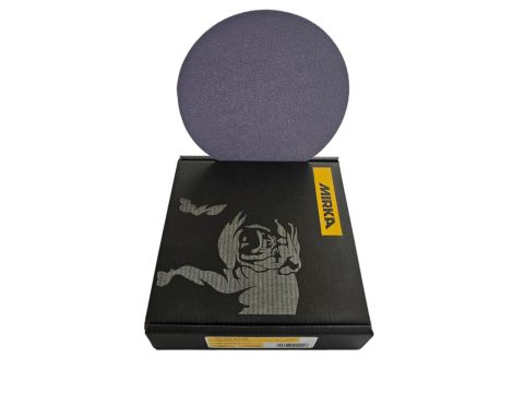 MIRKA KRĄŻEK ŚCIERNY Q.SILVER 125mm Grip 0H P180  20szt