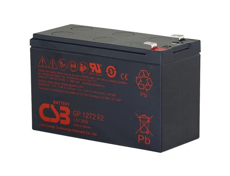 Akumulator GP1272 F2 28W CSB 12V