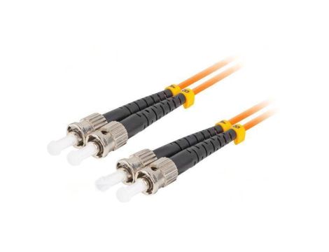 Patch cord światłowodowy OM2 ST/UPC,z obu stron 15m LSZH FO-STST-MD21-0150-OG