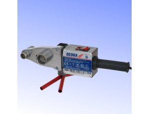 DEDRA ZGRZEWARKA DO RUR PCV 800W/1500W WALIZKA /ADAPTORY 20-63mm/