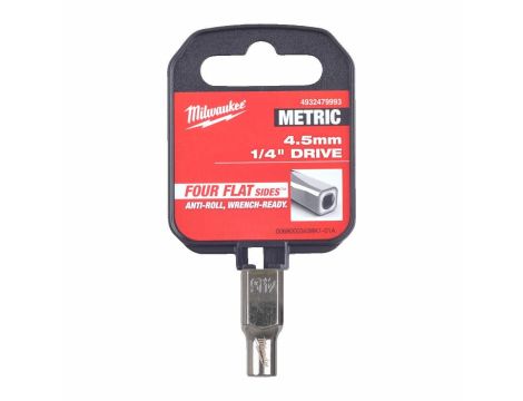 MILWAUKEE NASADKA 1/4" KRÓTKA  4,5mm... %%%