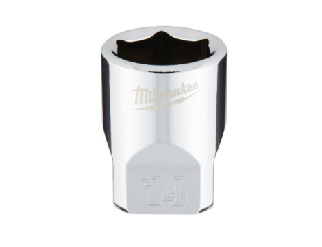 MILWAUKEE NASADKA 1/4" KRÓTKA 14 mm... %%%