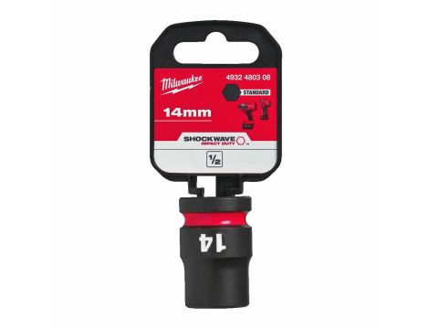 MILWAUKEE NASADKA UDAROWA  1/2" 14mm %%% KRÓTKA