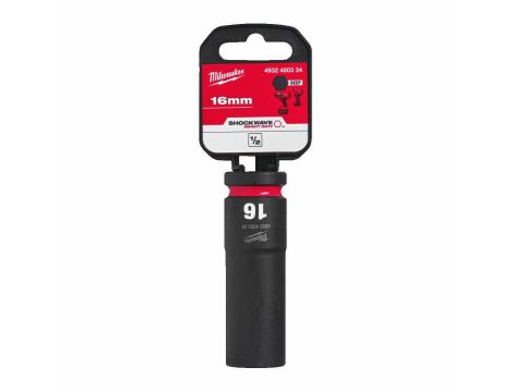MILWAUKEE NASADKA UDAROWA  1/2" 16mm DŁUGA...