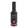 MILWAUKEE NASADKA UDAROWA  1/4"  4mm %%% DŁUGA SHOCKWAVE - 2