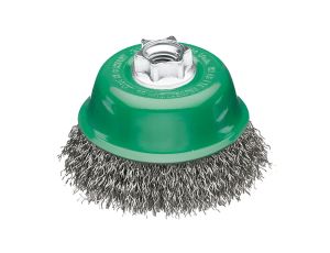 MILWAUKEE SZCZOTKA DRUCIANA GARNKOWA M14 65 STAL NIERDZEWNA KARBOWANA 0.35-1szt.