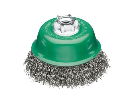 MILWAUKEE SZCZOTKA DRUCIANA GARNKOWA M14 65 STAL NIERDZEWNA KARBOWANA 0.35-1szt.