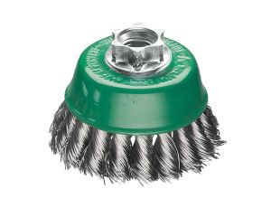 MILWAUKEE SZCZOTKA DRUCIANA GARNKOWA M14 65x18 STAL NIERDZEWNA WIĄZANA 0.5-1szt.