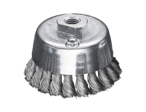 MILWAUKEE SZCZOTKA DRUCIANA GARNKOWA M14 90x20 STALOWA WIĄZANA 0.5-1szt.