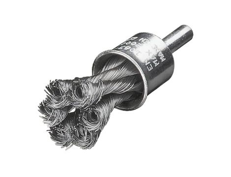 MILWAUKEE SZCZOTKA DRUCIANA PĘDZELKOWA S6 19x28x72 STALOWA WIĄZANA 0.35-3szt.