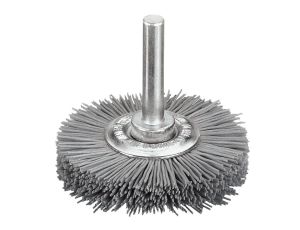 MILWAUKEE SZCZOTKA DRUCIANA TARCZOWA TRZPIENIOWA S6 50x10 WĘGLIK KRZEMU KARBOWANY G320 CR. 0.6-3szt.