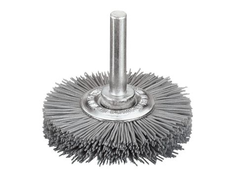 MILWAUKEE SZCZOTKA DRUCIANA TARCZOWA TRZPIENIOWA S6 50x10 WĘGLIK KRZEMU KARBOWANY G320 CR. 0.6-3szt.
