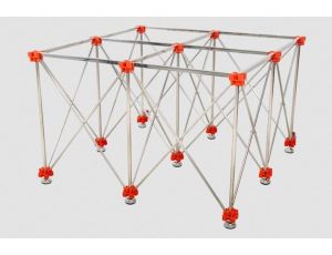 RUBI STÓŁ ROBOCZY SKŁADANY 120 x 120cm - image 2