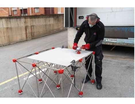 RUBI STÓŁ ROBOCZY SKŁADANY 300 x 120cm - 3