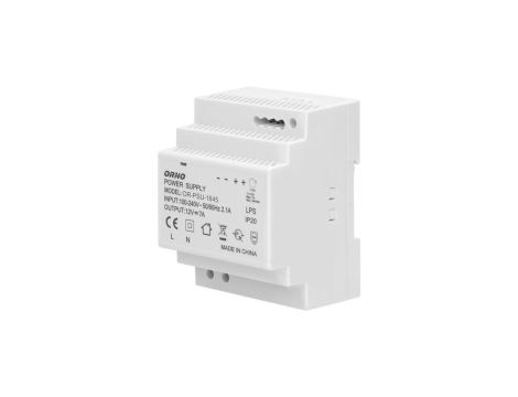 Zasilacz led na szynę DIN 84W 12V DC 7A OR-PSU-1645 ORNO