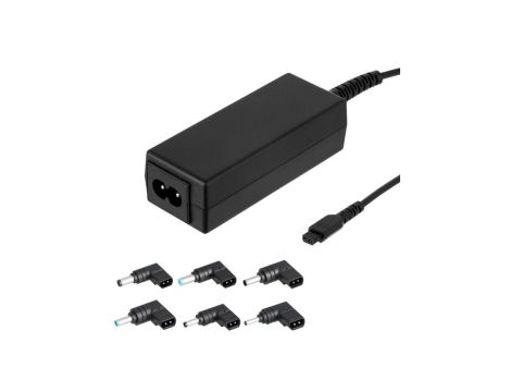 Zasilacz do notebooka Akyga AK-NU-11 45W uniwersalny 6 wtyczek 1.2m