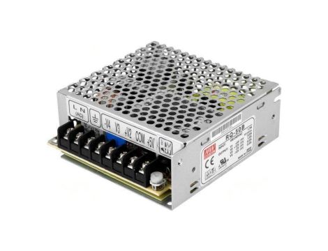 Zasilacz impulsowy do wbudowania modułowy 45,5W 5VDC OUT 4 RQ-50B