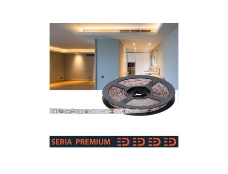 Taśma Premium 12V 60led 3000K SMD2835 (100)