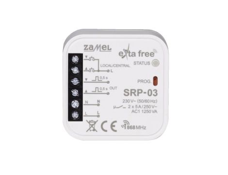 FREE Sterownik rolet radiowy centralny SRP-03