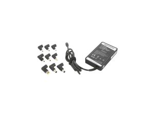 Zasilacz sieciowy AC/DC do laptopa 15-20V DC 90W uniwersalny (10 końcówek) SLIM MOVANO