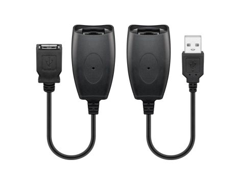 Przedłużacz USB 2.0 Hi-Speed, czarny